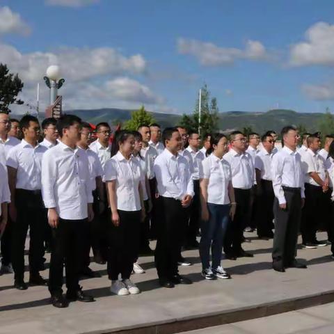 平鲁区举行庆祝建党100周年  2021年新发展党员入党宣誓仪式