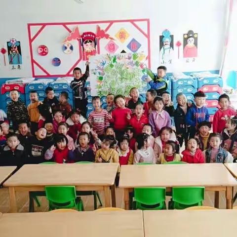 大武口区幼儿园星海分园大二班植树节主题教育活动