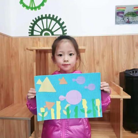 莲花池幼儿园大三班——美劳Diy《鱼米之乡》