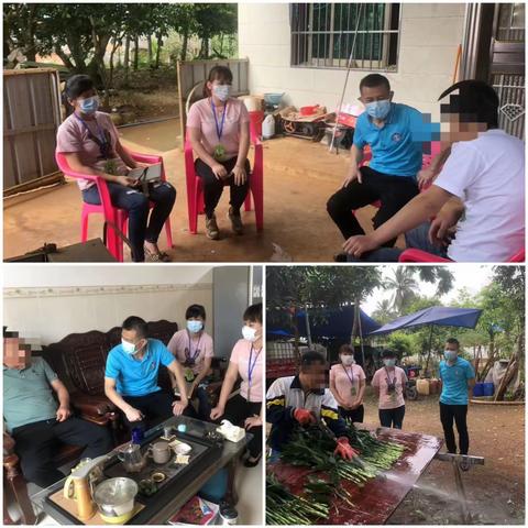 能力提升建设年—美兰区司法局大致坡司法所对社区矫正对象及安置帮教人员开展走访活动