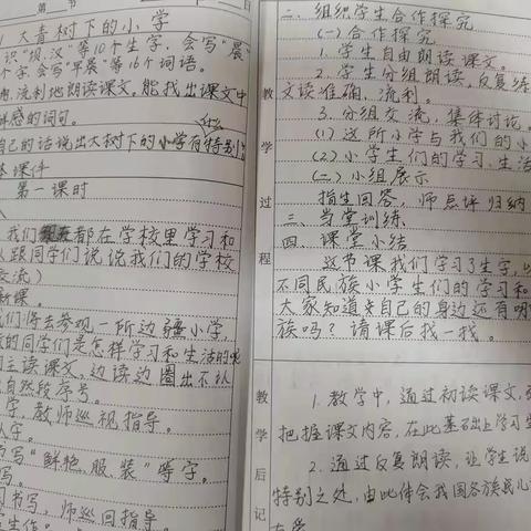 岭门学校小学语文组第一次教学常规检查小结