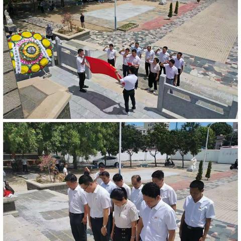利国镇开展七一系列活动庆祝建党百年