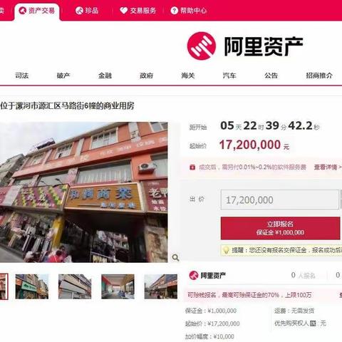 郾城区农信社拟公开处置新天地步行街和黄河广场多套商铺，位置优越，价格实惠，收益可观