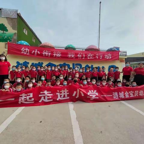 涟城金宝贝幼儿园【幼小衔接，我们在行动】——参观军民小学