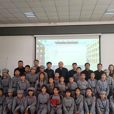 在春风里话育人——记富县关工委带领直罗、榆林桥小学校长等一行来延安保小红军小学交流访学