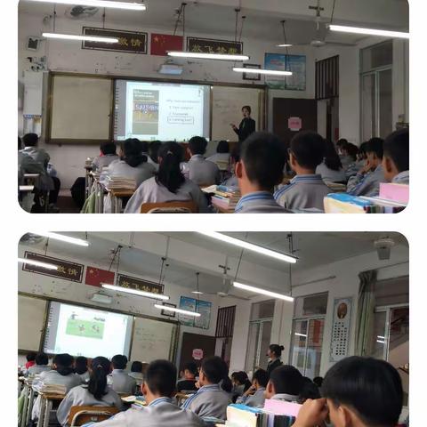 青春正拼搏—记横州镇第三初级中学英语组返岗研修活动