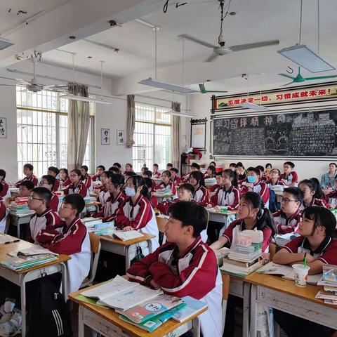 四月芳菲盛 教研诗意浓--横州镇第三初级中学2022年春季学期英语组第一次返岗研修活动