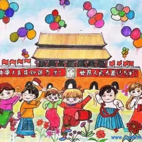 下园子幼儿园大一班欢度国庆