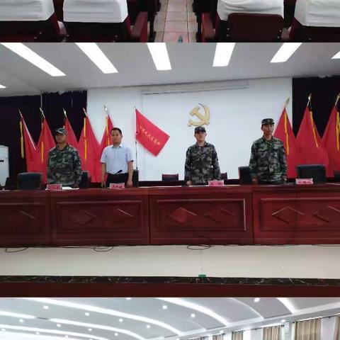 “沙场夏点兵”，拉练正当时——羊里街道基干民兵进行点验拉练