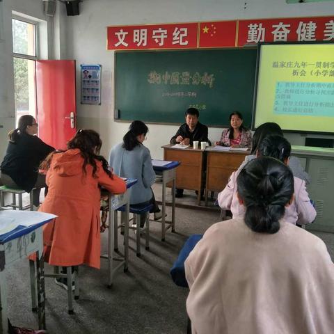 让教学质量成为架起千家万户幸福生活的桥梁---大东庄小学2018-2019学年（二）期中质量分析