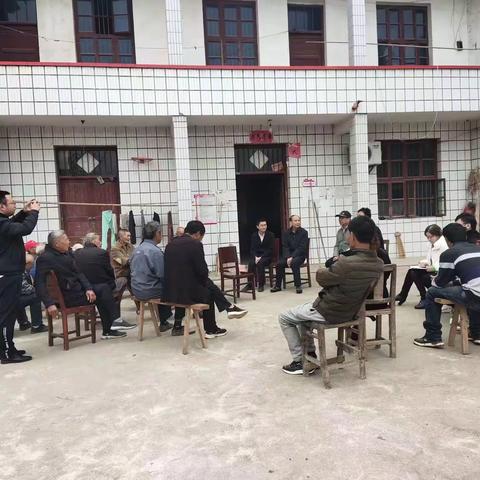 马桥村下基层察民情解民优暖民心实践活动