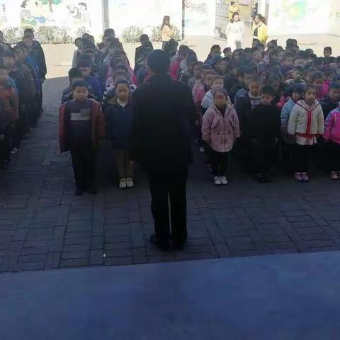 阳邑镇东井学校春季防火演练