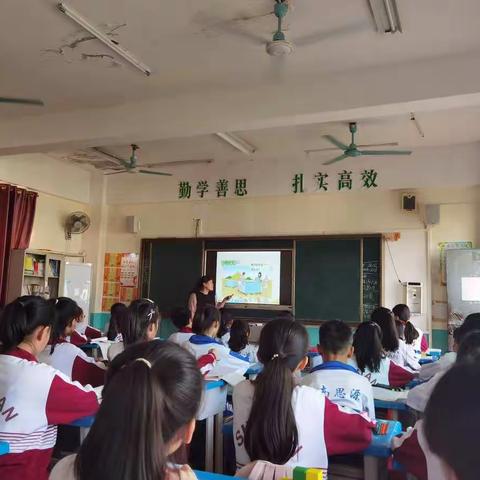 白沙思源实验学校小学数学组活动——校内公开课