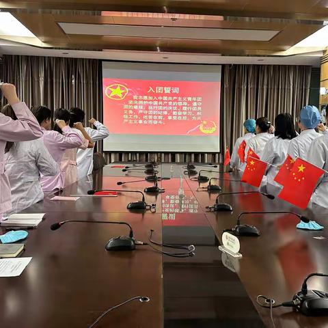 青春献礼二十大   强国有我新征程—安康市中医医院团委开展“学习二十大 永远跟党走 奋进新征程”主题团日活动
