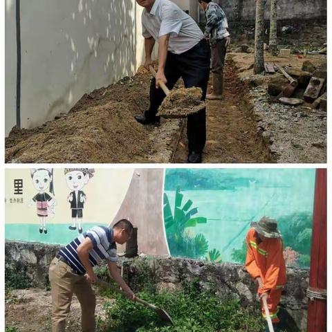 什坡工作队组织贫困群众开展人居环境大整治行动