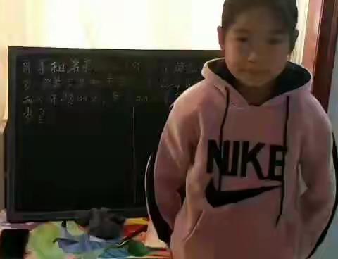 仲村镇中心小学三年级一班小老师开讲啦