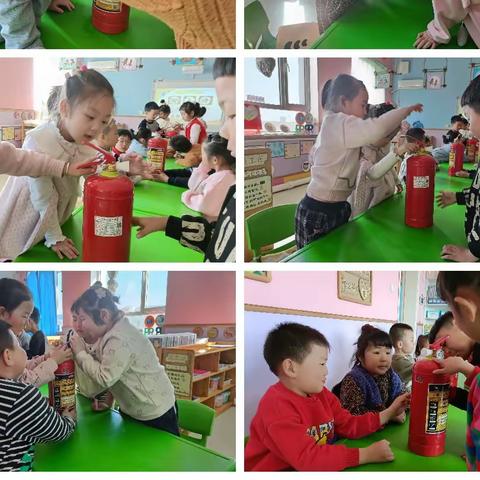 陈相中心幼儿园大二班消防主题活动  大手拉小手，消防记心间