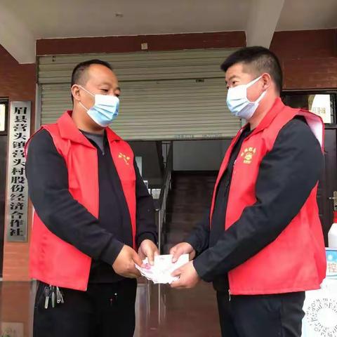 “不忘初心、牢记使命防疫卫士”营头村“迷彩绿.中国红”