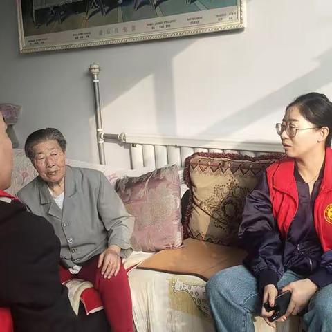 【兴百年工业·展时代芳华】幸福街第一社区重阳节走访慰问老人活动