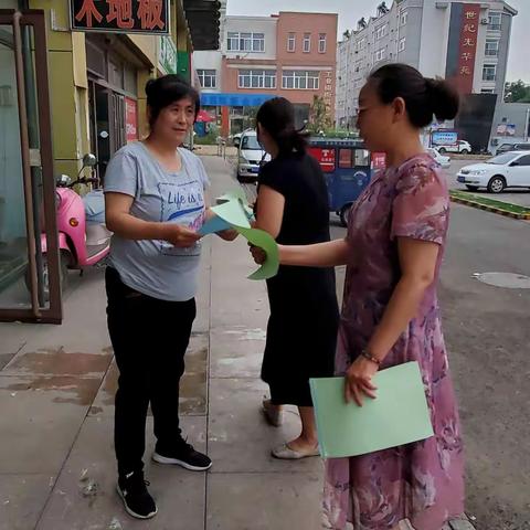 工业街办事处开展禁毒知识宣传活动