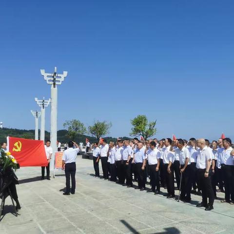 高新区徐岭村党支部组织召开“喜迎百年大党，缅怀革命先烈”，迎七一主题党日活动