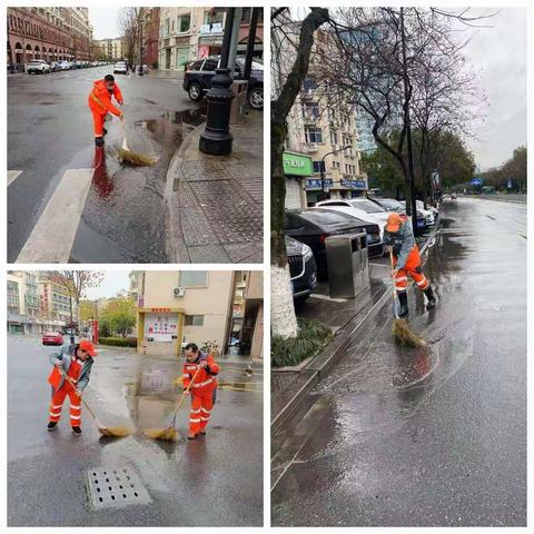开展节前“环境卫生大提升”行动——道路篇