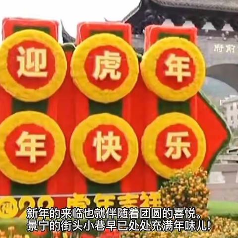 新年特缉之陪伴家人——景宁职业高级中学高一九班