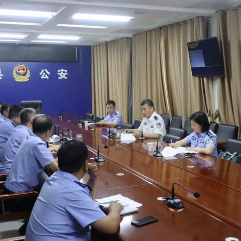 市局领导陈大凯同志深入魏县公安局督导检查夏季治安打击整治“百日行动”