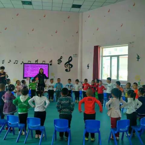 旗幼儿园中班观摩课活动