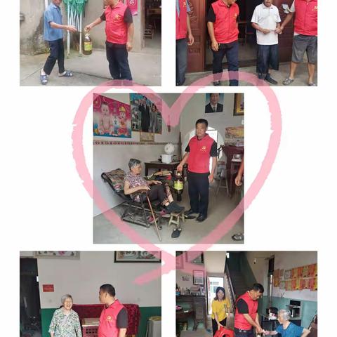 慰问困难老党员  组织关怀暖人心