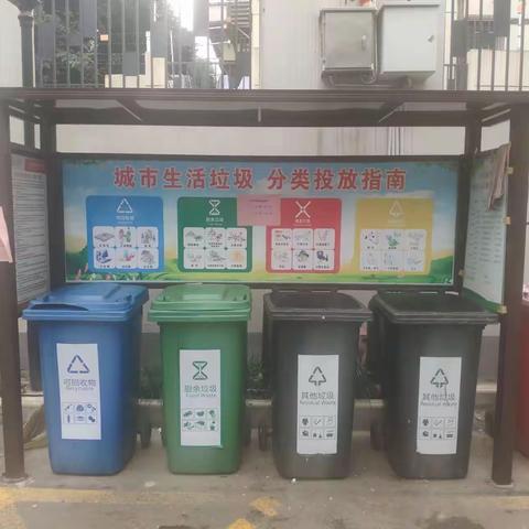 大雁塔街道办交大财经社区垃圾分类周报