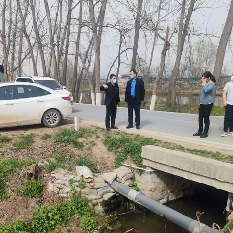 生态环境高新分局张波局长调研高新区水污染防治工作