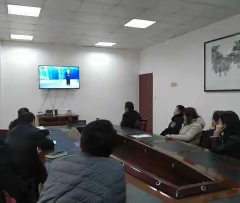 环保长安分局组织党员干部收看《作风强化在西安》
