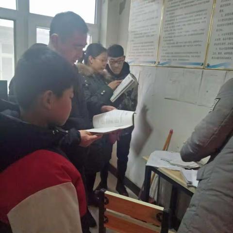 润物无声育桃李，春风送暖花满园——北店头中学检查寒假作业大行动