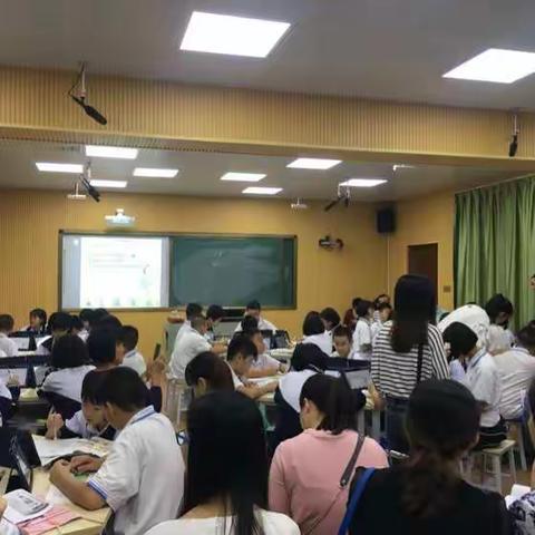 第九周海南华侨中学初中生物组科组活动——九中教学开放周