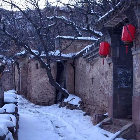 雪后古村行