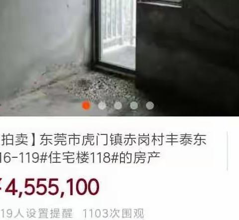 别墅洋房价！虎门355.42㎡豪宅🏤，455.51万元起拍，你值得拥有！！！