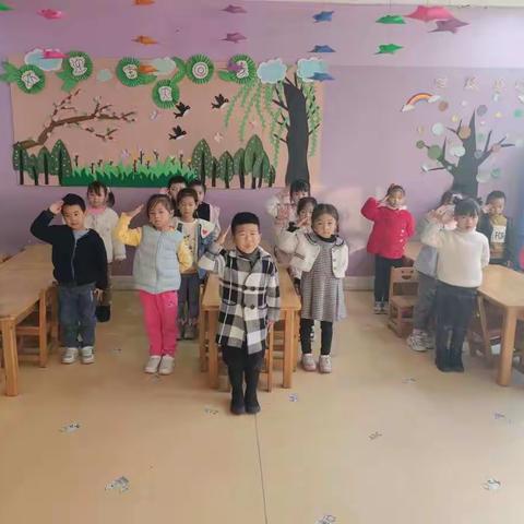 示范大班宝贝的精彩瞬间！