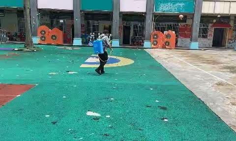 全面消杀“净”待归来——贝乐优幼儿园