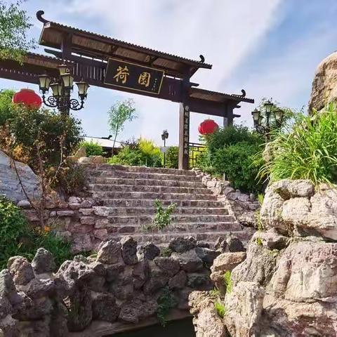 宝泉山下好荷园