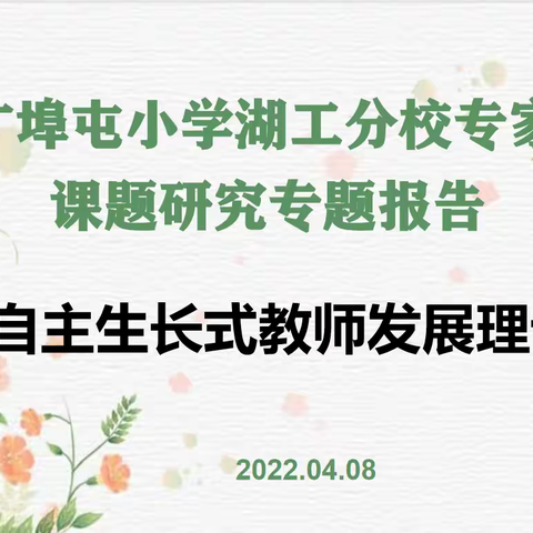 专家引领明方向，课题研究促发展——专家指导课题研究专题报告会