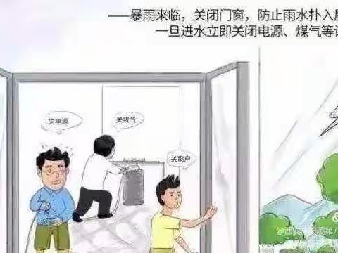 敦寨镇中心幼儿园防汛防地质灾害告家长书