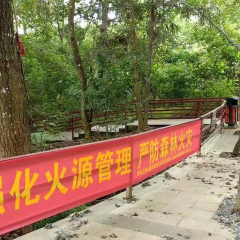 社区宣教科深入社区开展森林防火和资源保护宣传