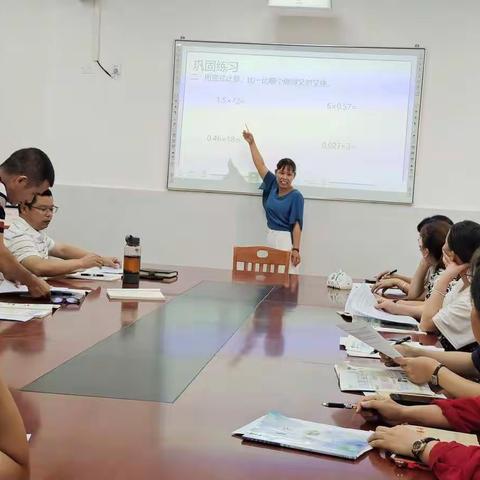 引领示范，滨江校区精彩课堂——《小学数学乘法计算算理和算法的有效融合研究》示范课