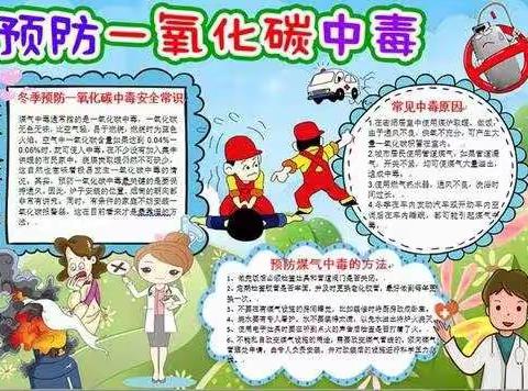 珍爱生命，预防一氧化碳中毒——高里街道沈家营小学主题教育活动