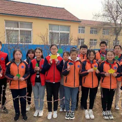 珍爱绿色，保护我们共有的家园——高里街道沈家营小学少先队植树节活动