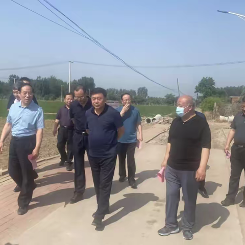 市老促会领导来曹调研指导工作