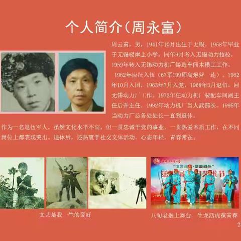 《无锡市驳岸上小学1958届六甲班毕业65周年纪念册》简介之二   个人简介及风采图片