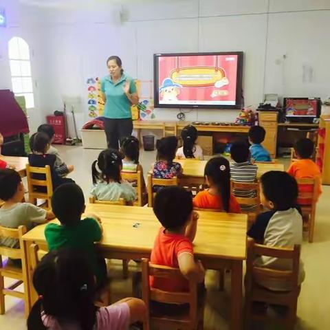 东四五条幼儿园中秋节活动 中四班