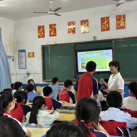 丁文平特级教师驻醴陵市佛年学校工作室2023年上学期英语学科线下研修活动